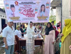 Rayakan Idul Adha, Dessy Indah Rachmat Berbagi Kurban di Kampung Halaman
