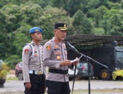 Wakapolres Berganti, Kapolres Konut Pimpin Sertijab Serta Kukuhkan Pejabat Kasiwas