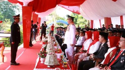 Bupati Konut Ruksamin Pimpin Upacara Kemerdekaan RI ke-79