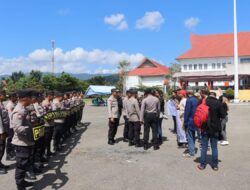 Polres Konut Sukses Menggelar Simulasi Sispamkota Pilkada 2024