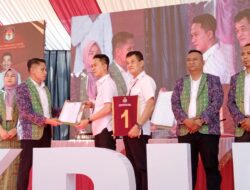 Bupati dan Wakil Bupati (Konut), H.Ikbar Dan H.Abu Haera Mendapatkan Nomor Urut 1 (Satu)
