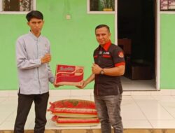 F-PRB dan PWI Konut Serahkan Bansos di Ponpes Hidayatullah dan Pondok Tahfizul Qur’an Abudarda