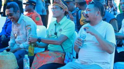 Pjs. Bupati Konut Terima Kunjungan Mentri Pariwisata Di Labengki