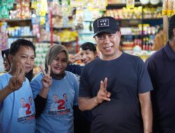 Kampanye Tatap Muka, ASR Bangun Kedekatan Dengan Pedagang di Pasar Tadoha Bombana