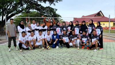 Perkuat Kekompakan Dinkes Konut Gelar Ivent Turnamen Voli Ball Cup II