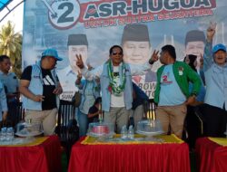 Kampanye di Mubar, ASR-Hugua Kembali Gaungkan Program Unggulan untuk Masyarakat Sultra