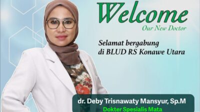 BLUD Rumah Sakit Konawe Utara Perkuat Layanan dengan Kedatangan Dokter Spesialis Mata