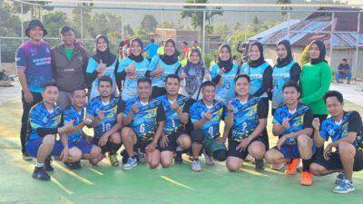 BLUD RS Konawe Utara Raih Juara 1 Turnamen Bola Voli SKPD Kabupaten Konawe Utara 2024