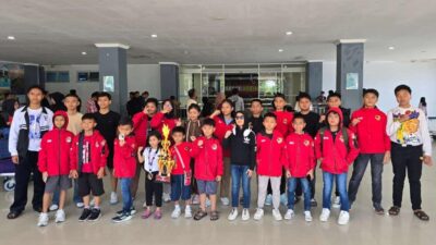 Pakai Dana Pribadi, 36 Atlet STF Boyong Puluhan Medali di Kejurnas Taekwondo Unhas Cup 2024