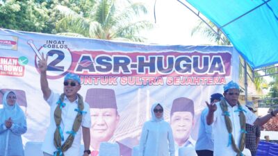 Kampanye Terbatas di Wakatobi, ASR-Hugua Ingatkan Masyarakat Jangan Salah Pilih Pemimpin