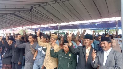 Tokoh Adat di Surawolio Gelar Doa Bersama untuk Kemenangan ASR-Hugua