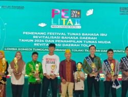 Kontingen Siswa Konut Borong 12 Piala Diajang Festival Tunas Bahasa Ibu Sultra Tahun 2024