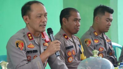 Polres Konut Menggelar Kegiatan Sosialisasi Di Kecamatan Langgikima Dan Lasolo