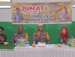 Polres Konut Menggelar Jumat Curhat di Desa Lemobajo, Serta Menerima Masukan dan Tanggap