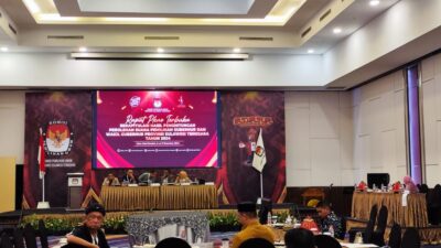 KPU Sultra Tetapkan ASR-Hugua Menang Pilkada Serentak 2024