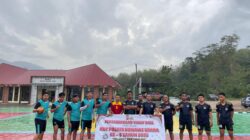 Jelang Hut Ke-5 Tahun 2025, Polres Konut Gelar Perlombaan Bola Volly Antar Satker