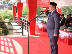 Bupati Konawe Utara H.Ruksamin Pimpin Langsung Upacara Hari Bela Negara Ke-76