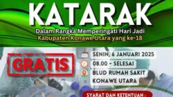 BLUD RS Konawe Utara Gelar Operasi Katarak Gratis