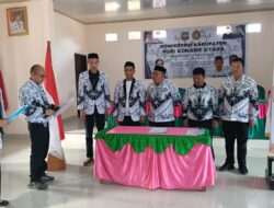 Terpilih Secara Aklamasi, Kadis Dikbud Asmadin Resmi Dilantik Sebagai Ketua PGRI Konut Periode 2024-2029