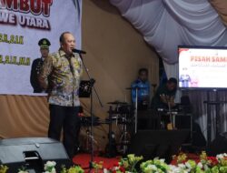 Bupati Ruksamin Bersama Wakilnya Hadiri Sertijab Kapolres Konut