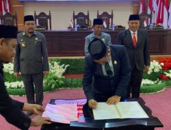 DPRD Konut Gelar Rapat Paripurna, Dalam Rangka Pemberhentian Bupati Dan Wakil Bupati Konut Dan Penetapan Bupati Dan Wakil Bupati Terpilih