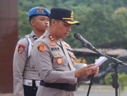 Kapolres Konawe Utara AKBP Rico Fernanda Pimpin Upacara Hari Kesadaran Nasional