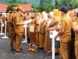 Wabup Konut Pimpin Apel Gabungan Perdana Usai Pelantikan Pekan OPD Beri Pelayanan Tanpa Pilih Kasih