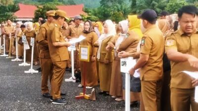 Wabup Konut Pimpin Apel Gabungan Perdana Usai Pelantikan Pekan OPD Beri Pelayanan Tanpa Pilih Kasih