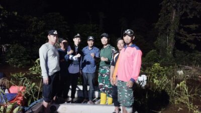 Dandim 1430/Konut Letkol Arh Pramono,S.sos., M.Han Terjun Langsung Bantu Warga dan Pantau Dampak Banjir