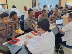Itwasda Polda Sultra Laksanakan Wasrik Tahap I Tahun 2025 di Polres Konawe Utara