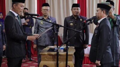 Ahmad Sukamto Thayeb Resmi Dilantik sebagai Kadis Dukcapil Konawe Utara