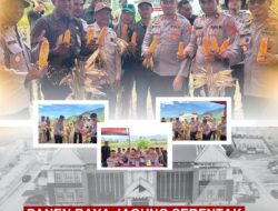 Panen Raya Jagung Serentak, Komitmen Polres Konut Sukseskan Swasembada Pangan Tahun 2025