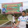 Kapolres Konawe Utara Buka Turnamen Tenis Kapolres Cup III, Sambut Hari Bhayangkara ke-79