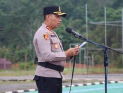 Pimpin Apel Gelar Pasukan Operasi Patuh Anoa 2025, Kapolres Konut Beberkan 8 Sasaran Prioritas Operasi