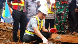 Bupati Konut H.Ikbar Letakan Batu Pertama Relokasi SDN 03 Boedingi