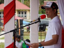 Bupati, Wabup. Dan Ketua DPRD Konawe Utara Resmi Membuka HUT Ke 80 RI Beserta Para Depile Kepala Desa Kecamatan Wawolesea