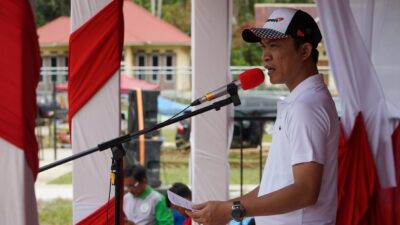 Bupati, Wabup. Dan Ketua DPRD Konawe Utara Resmi Membuka HUT Ke 80 RI Beserta Para Depile Kepala Desa Kecamatan Wawolesea