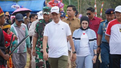 Porseni HUT ke-80 RI di Kecamatan Wiwirano Meriah, Bupati Konut Minta Tumbuhkan Kreativitas dan Sportivitas