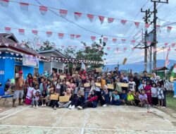 Pemdes Lahimbua Menggelar Kegiatan Lomba Beserta Anak KKN