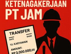 𝗕𝘂𝗸𝘁𝗶 𝗧𝗿𝗮𝗻𝘀𝗳𝗲𝗿 𝗕𝗼𝗻𝗴𝗸𝗮𝗿 𝗞𝗲𝗷𝗮𝗵𝗮𝘁𝗮𝗻 𝗞𝗲𝘁𝗲𝗻𝗮𝗴𝗮𝗸𝗲𝗿𝗷𝗮𝗮𝗻 𝗣𝗧 𝗝𝗔𝗠, 𝗞𝗼𝗮𝗹𝗶𝘀𝗶 𝗗𝗲𝘀𝗮𝗸 𝗝𝗲𝗿𝗮𝘁 𝗣𝗶𝗱𝗮𝗻𝗮 𝗣𝗲𝗿𝘂𝘀𝗮𝗵𝗮𝗮𝗻