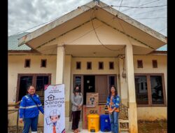Wujud Nyata PPM Kesehatan Di Lingkar Tambang. PT MLP Salurkan Bantuan Sarana Kesehatan Di Desa Ngapainia