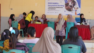 PT MLP Cegah Stunting Dengan Gelar Penyuluhan Stunting Dan Pemberian Makanan Tambahan Balita Di Lingkar Tambang