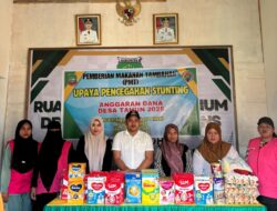 Pakai DD APBN, Pemdes Tadoloiyo Trans Kembali Tangani Stunting