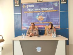 Ditlantas Polda Sultra Beri Edukasi Keselamatan Berlalu Lintas Kepada Peserta Jambore Pramuka Daerah ke-X