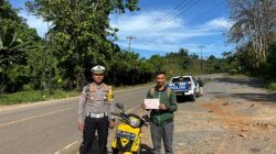 Patroli Hunting System Satgas Operasi Zebra 2025 Polres Konawe Utara Jaring 8 Pelanggar Kasat Mata