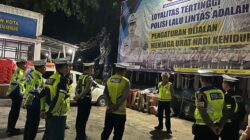 Pastikan Keamanan Malam Minggu, Ditlantas Polda Sultra Gelar AAP Patroli Dini Hari