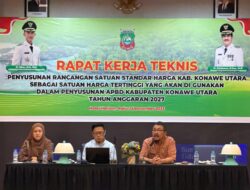 Wakili Bupati, Sekda Konut Buka Sosialisasi Standar Harga Satuan Barang Dan Jasa 