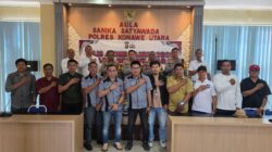 Polres Konut Bersama PWI Perkuat Sinergitas Kemitraan Pelayanan Publik