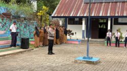 Sat Binmas Polres Konawe Utara Sambangi SMPN 1 Asera: Sosialisasi Tertib Lalu Lintas Hingga Bahaya Narkoba