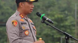 Pastikan Kesiapan Personel, Kapolres Konawe Utara Pimpin Apel Pengecekan Almatsus